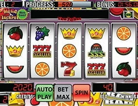 Et af casinoets mange jackpotspil