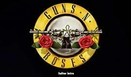 logotipo del slot Guns N'Roses de NetEnt