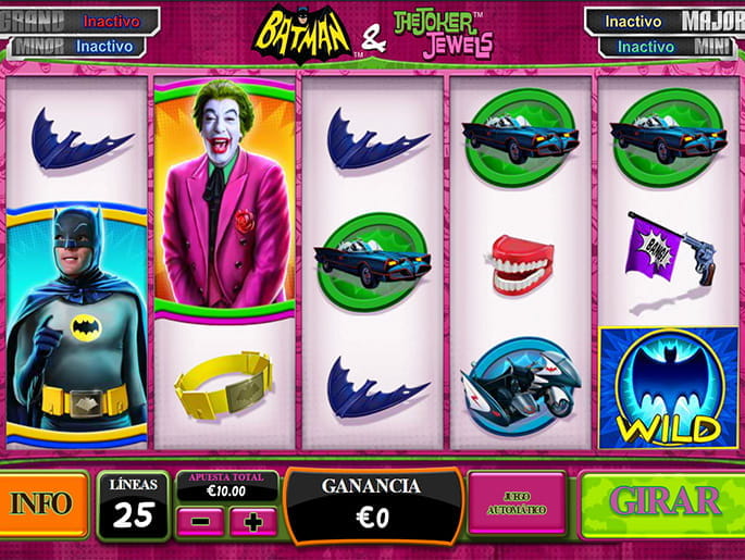 Jugar gratis a la slot Batman and the Joker Jewels
