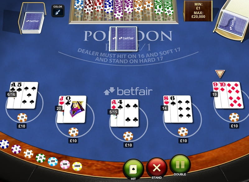 zimbabet Pontoon Blackjack Kuralları