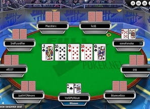 jugar Texas Hold'em en Internet