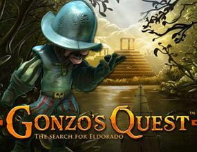 Logotipo del slot innovador Gonzo's Quest