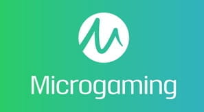 logotipo de la marca Microgaming