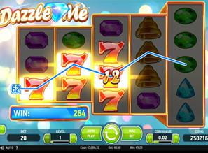 Video slot Dazzle Me en acción