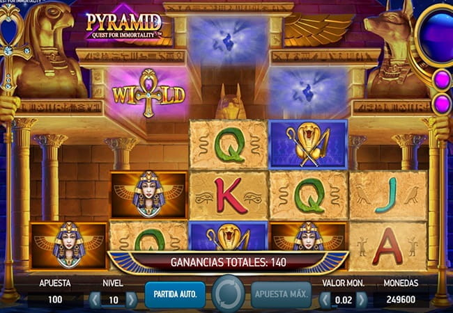 pyramid de netent en casino barcelona