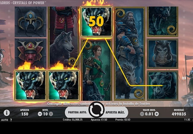 warlords crystals of power en casino barcelona