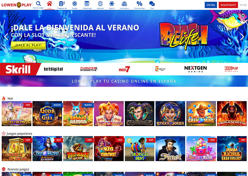 La Plataforma online del Casino en Vivo Lowen Play 