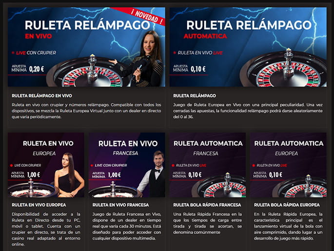 Ruleta en vivo de Casino Suertia 