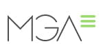 Logotipo oficial del software de casino MGA 