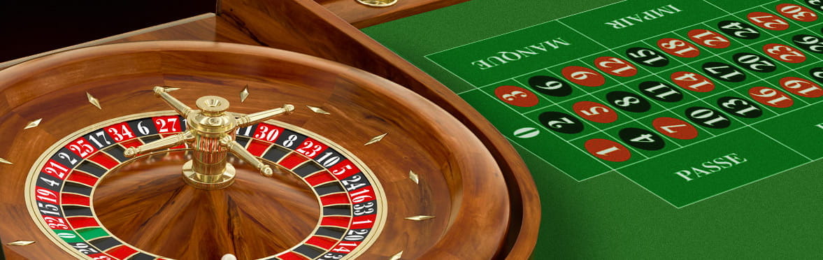 antigua versión de ruleta americana