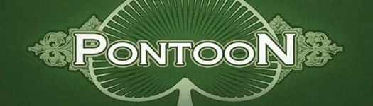 Logo of the blackjack variant Pontoon 