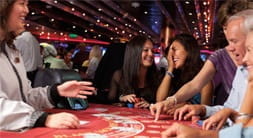 Casino Onboard a Carnival Cruise Ship