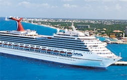 A Carnival Cruise Ship