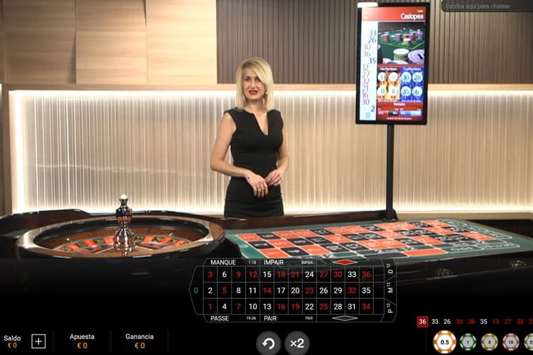 Ruleta Casiopea en Sportium Casino