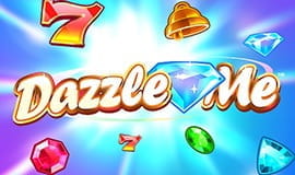 Game logo for Dazzle Me, an online slot from NetEnt
