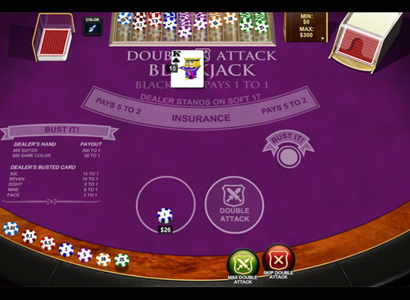 Double attack blackjack vorschau