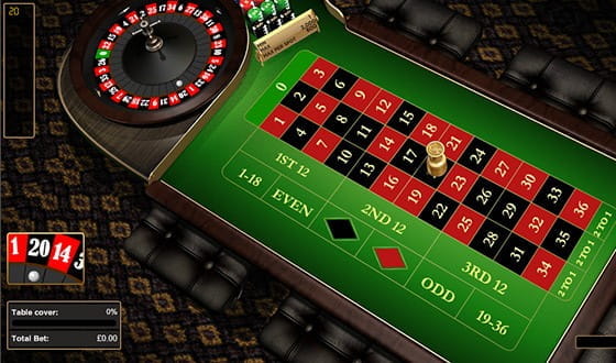 Play Dragonfish's version of European Roulette