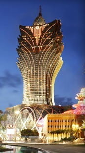 the Grand Lisboa tower