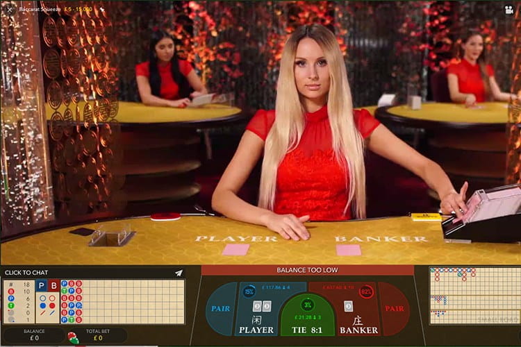 High Roller Casino Baccarat Game 