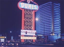 El antiguo hotel Dunes en Las Vegas