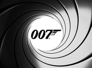 escena de película mostrando al personaje de James Bond en una mesa de ruleta