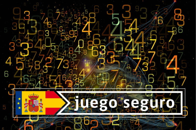 logotipo de Juego Seguro y un generador de números aleatorios