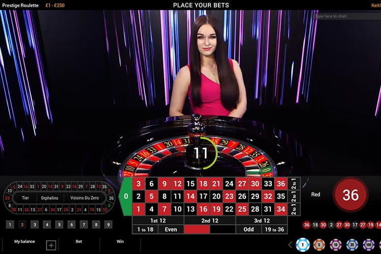 Live French Roulette at LeoVegas