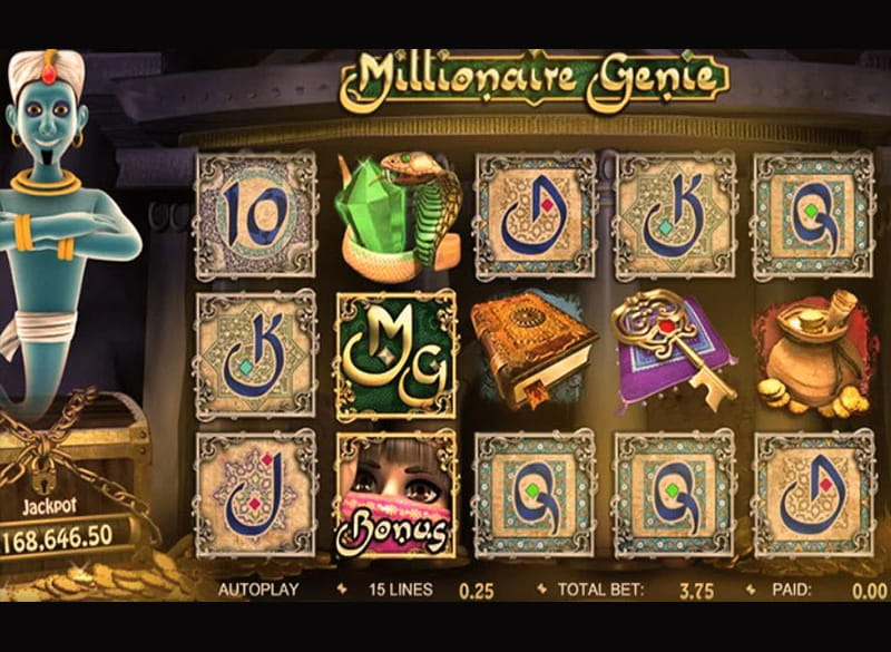 Millionaire Genie spielautomaten vorschau