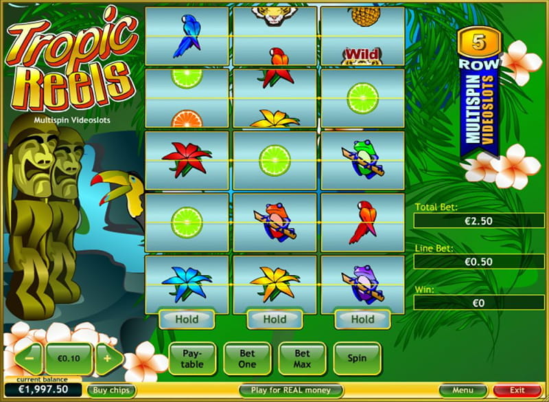 Play tropic reels slot