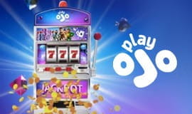Playojo logo and casino imagery