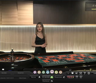 mesa de ruleta en vivo Casiopea en casino Betsson