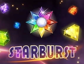 Play the innovative and energising slot, Starburst