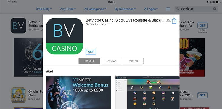 best casino games app store