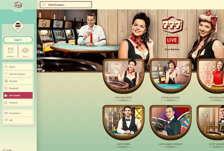 The Online Platform of 777 Live Casino
