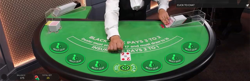 Live Dealer Blackjack in Canada