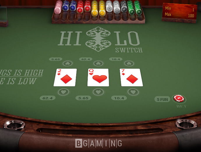Higher Or Lower Card Game Rules Best Online Hi Lo Casino Sites 2020