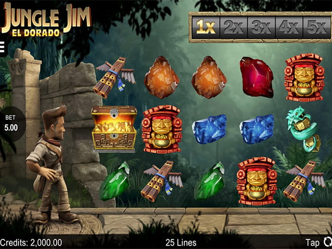 Free Play Demo Game of Jungle Jim El Dorado Slot