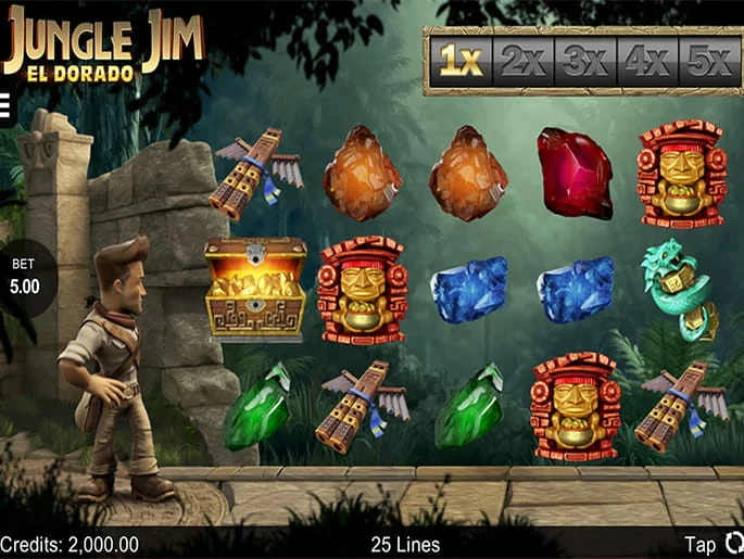 Free Play Demo Game of Jungle Jim El Dorado Slot 