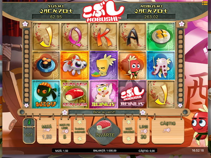 Varianta demo la slot online Kobushi