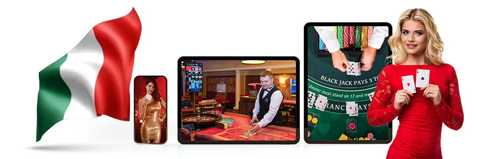 Live Dealer Games at Italian Casino Apps