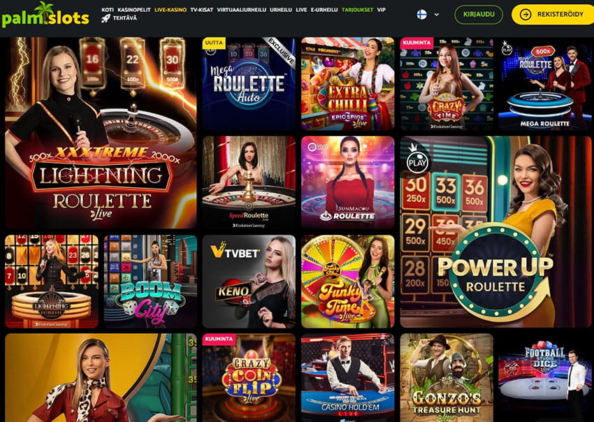 The Online Platform of Palmslots Live Casino