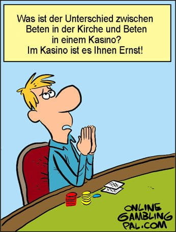 Der Unterschied zwischen einem Kasino und einer Kirche