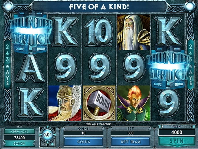 Free Play Demo Game of Thunderstruck 2 Slot