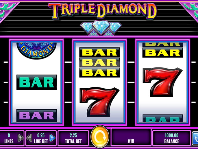 Free Play Demo Game of Triple Diamond Slot 