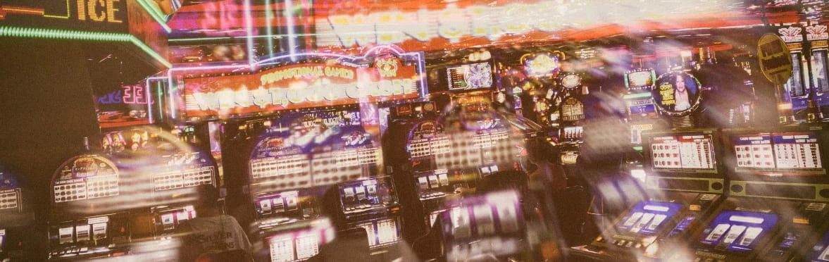 A bounty of slots in a Las Vegas casino