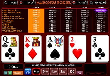 Video Poker online cu plati generoase, bonusuri si jackpotori