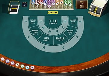 Baccarat online la operatorul Fortuna Casino