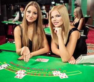 Blackjack live online cu dealer real