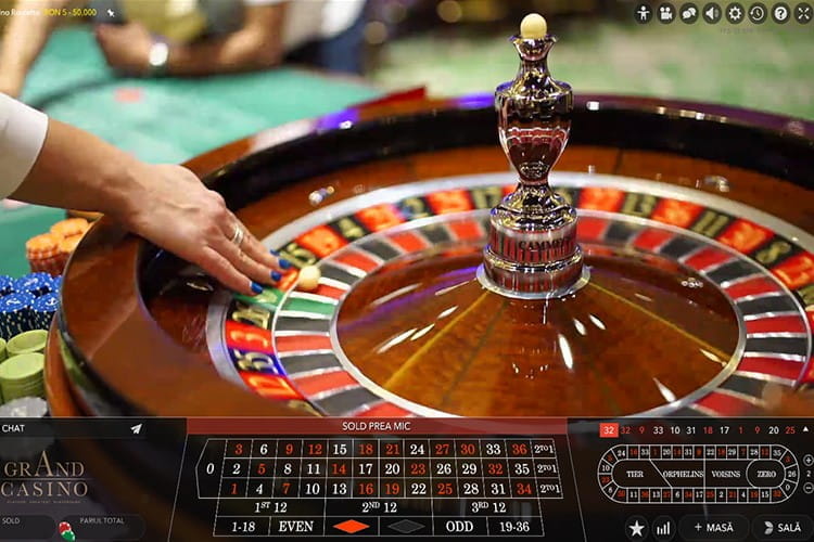 Ruleta Live Grand Casino 