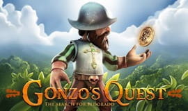 Game logo-Gonzo's Quests, slot Netent